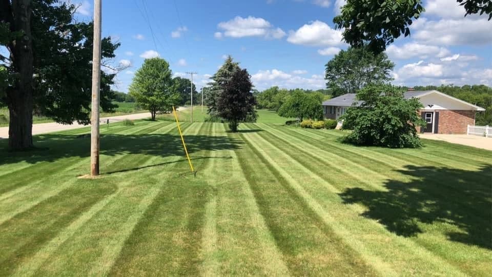 Lawn mowing service